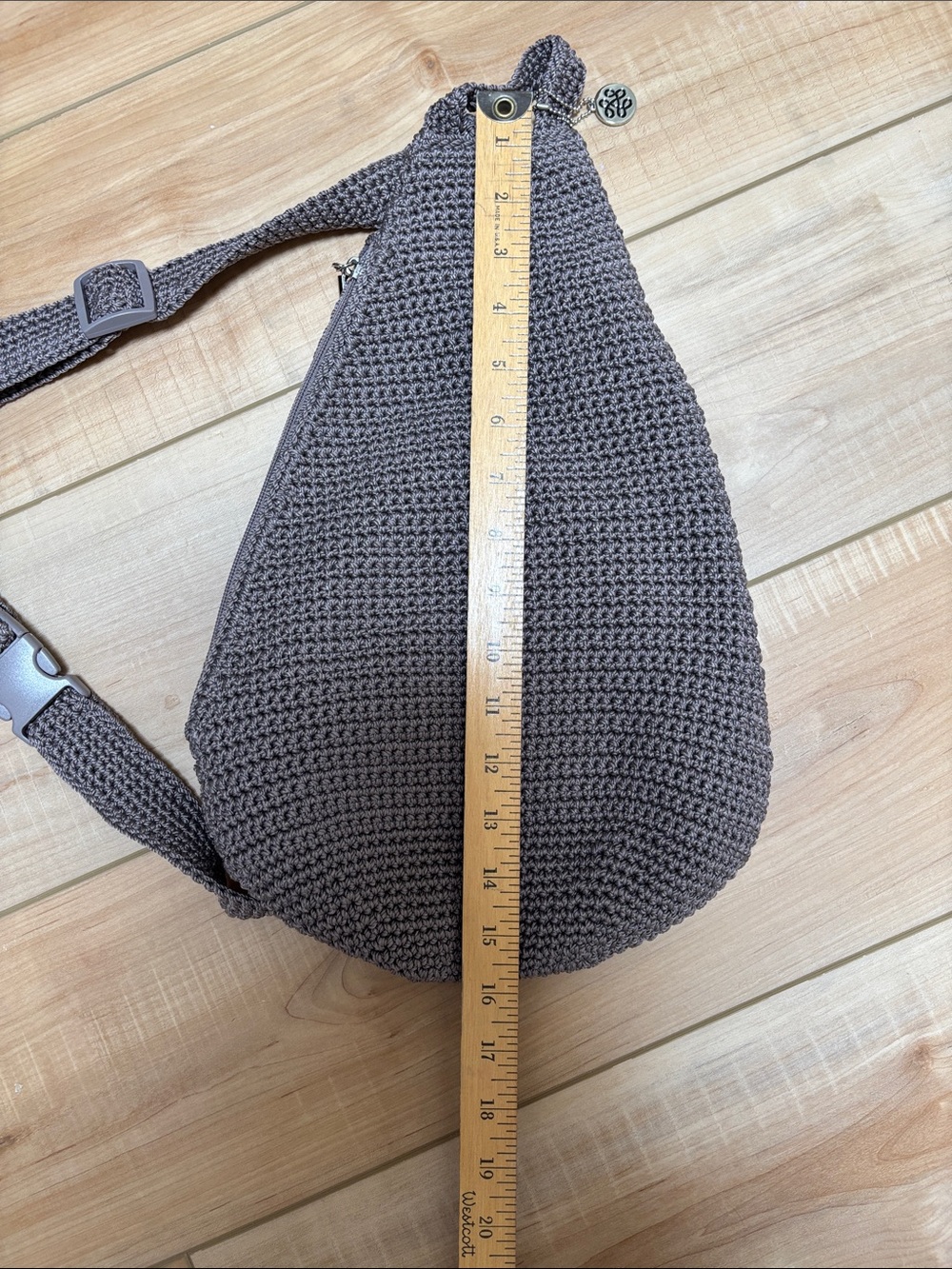 The Sak Geo Taupe Sling Bag - Picture 14 of 14